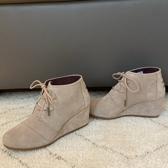 TOMS wedge booties - Picture 4 of 6